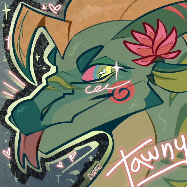 Funky icon: flat colour