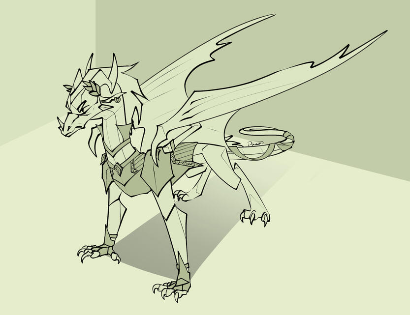 Fullbody: lineart