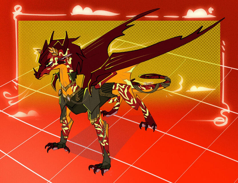 Fullbody: flat colour